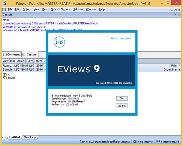 Eviews software download mac